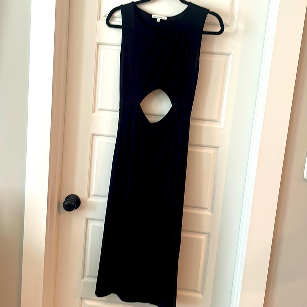 Cut out midi dress